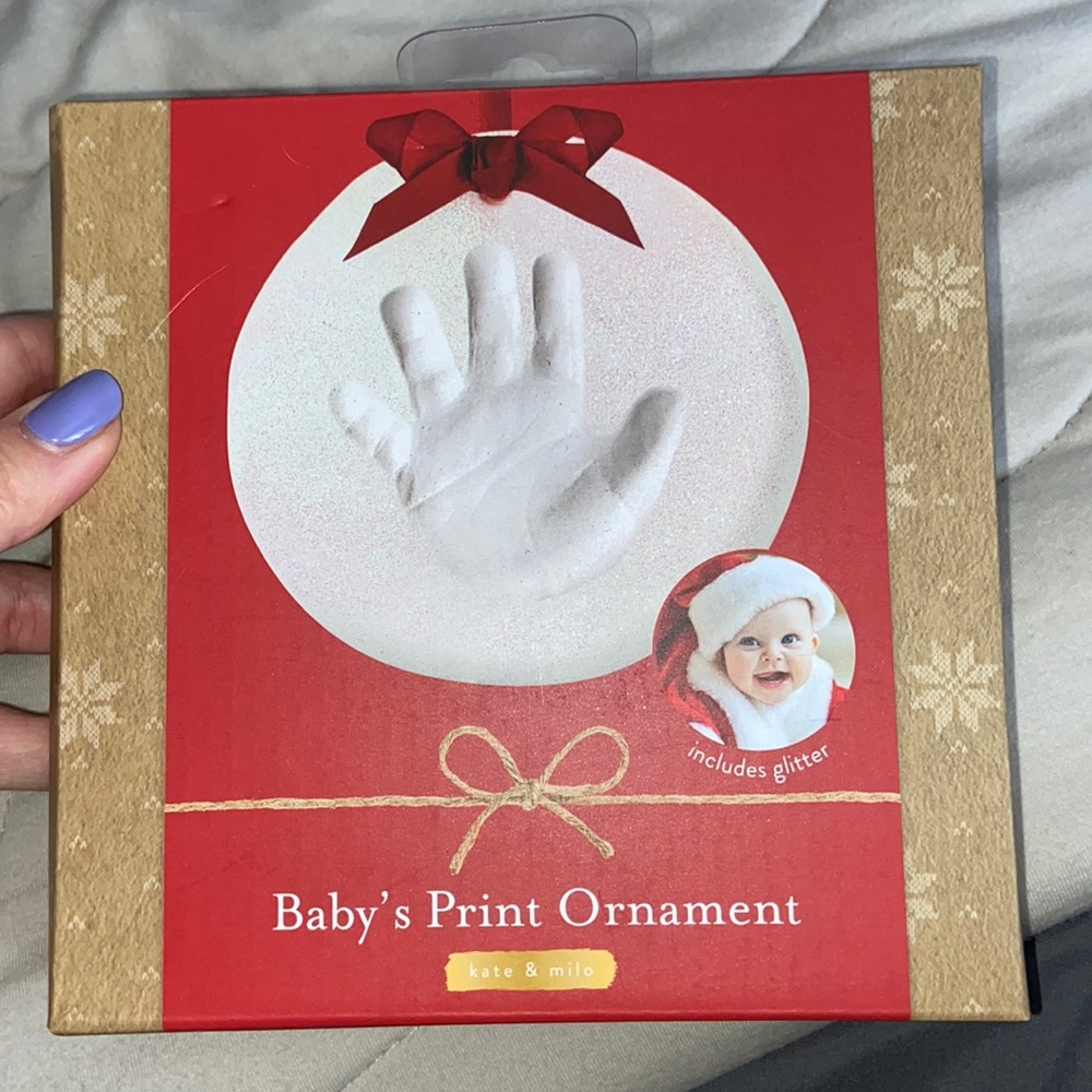 Baby’s First Handprint Ornament
